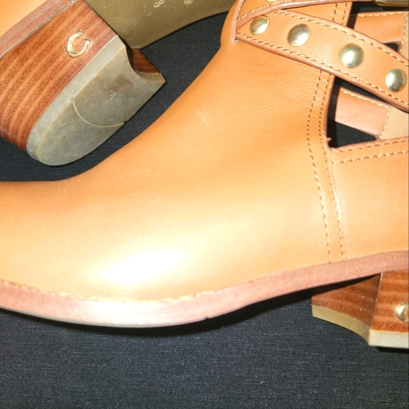 Coach Danika Leather Booties - NWOT - Picture 6 of 13